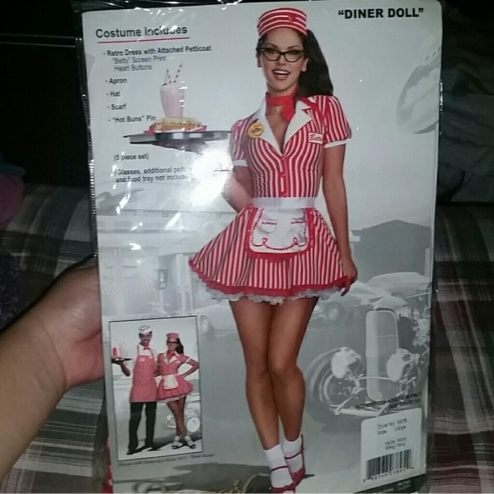 "Diner Doll" Adult Halloween costume